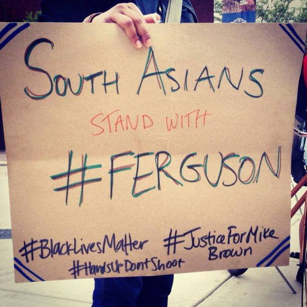 South Asians stand with Ferguson